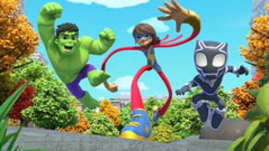 انیمیشن اسپایدی و دوستان شگفت انگیزش - فصل ۱ - قسمت ۳ - حمله موجودات سبز