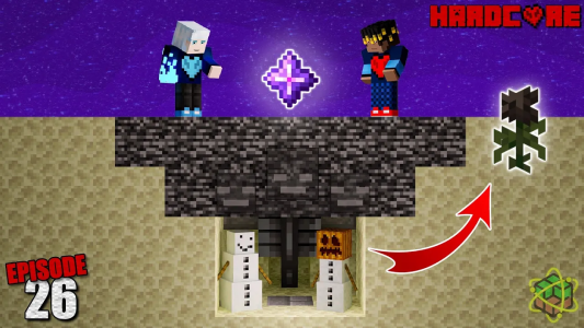  استریم ماینکرفت: هاردکور ۱.۲۰ - اودی ارنجی - فصل ۱ - ویدر رز می‌خواستیم پس آدم‌برفی‌ها رو قربانی کردیم