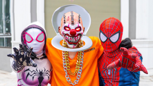  استریم مرد عنکبوتی: مایلز مورالز ۲ - حاسیخان - فصل ۱ - مردعنکبوتی نبرد و اسپایدرمن مبارزین چکشی