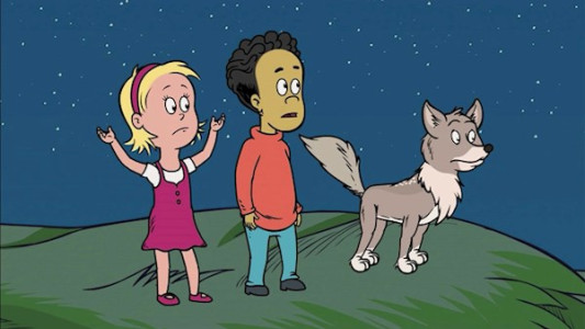 انیمیشن گربه کلاه به سر - فصل ۱ - قسمت ۴۶ -  به وقت زوزه‌کشی