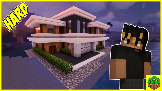  استریم ساخت و ساز در ماینکرفت - اودی ارنجی - خانه‌های سخت - آموزش ساخت خانه ویلایی رو به دریا