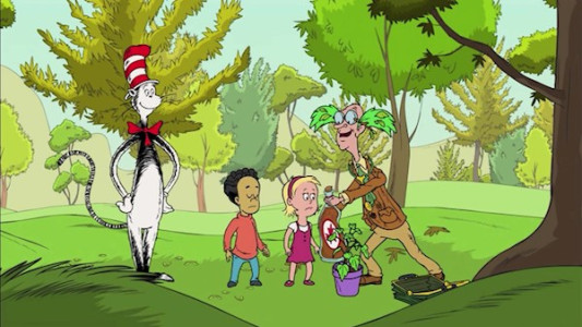 انیمیشن گربه کلاه به سر - فصل ۱ - قسمت ۳۴ - دکتر درخت‌ها