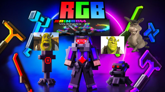  استریم ماینکرفت موبایلی - المورس ایکس‌دی - فصل ۱ - شمشیر و آرمور RGB مخصوص گیمرا