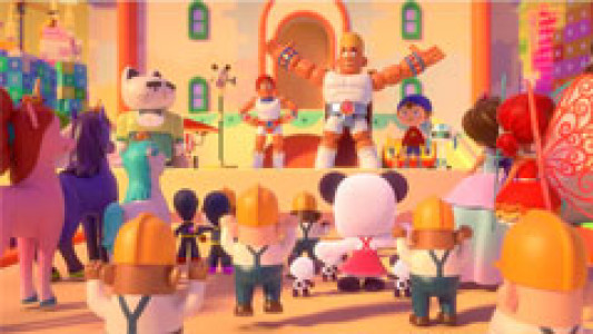 انیمیشن نادی کارآگاه شهر اسباب بازی ها - فصل ۱ - قسمت ۱۴ - دیوار آبی