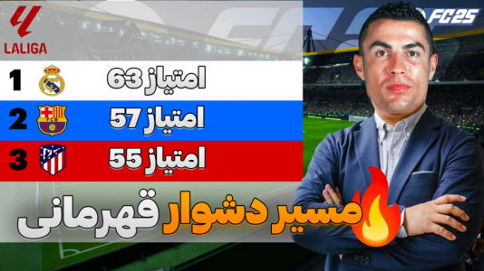 استریم افسی ۲۵: فصل ۲ - کاپیتان - فصل ۱ - چالش سخت رونالدو برای قهرمانی در رئال !  استریم افسی ۲۵: فصل ۲ - کاپیتان - فصل ۱ - چالش سخت رونالدو برای قهرمانی در رئال !