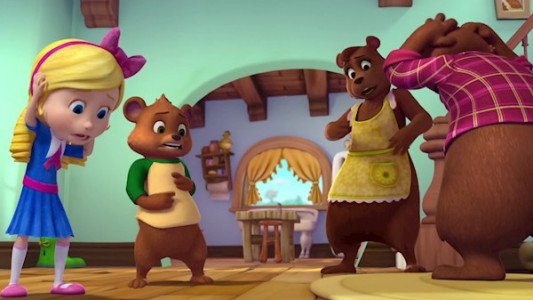 انیمیشن طلایی و خرسی - فصل ۱ - قسمت ۳۶- بخون قورباغه، بخون