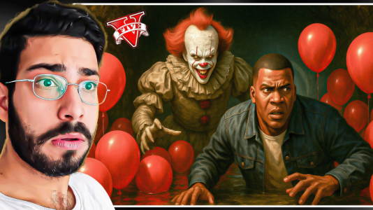  استریم جی‌تی‌ای ۵: دلقک - حسین آرتی‌جی - فصل ۱ - جی تی ای اما دلقک ترسناک