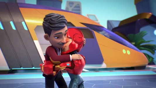 انیمیشن آیرون من و دوستان بی نظیرش - فصل ۱ - قسمت ۴ - آهنگ اولتران/پلنگ سیاه و ربات