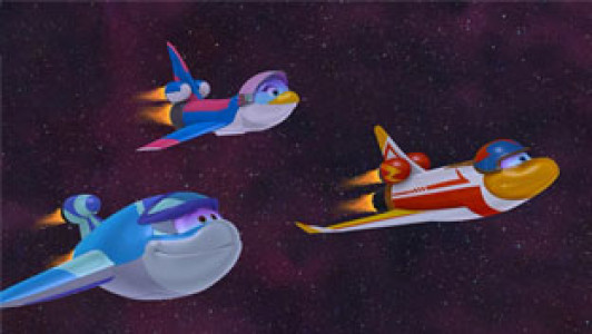 ۳-سکانسی از انیمیشن فضاپیماها