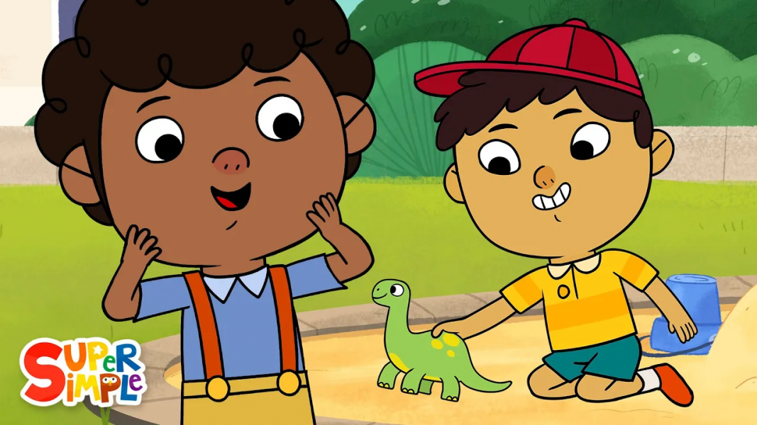 ۵-سکانسی از انیمیشن سوپر سیمپل - ترانه‌های کودکانه