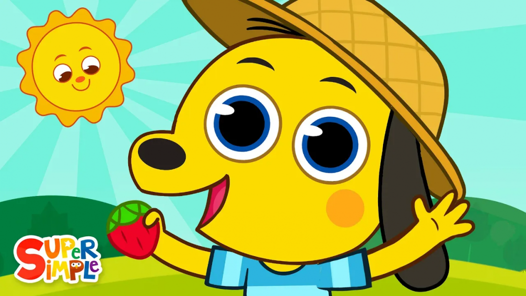 ۶-سکانسی از انیمیشن سوپر سیمپل - ترانه‌های کودکانه