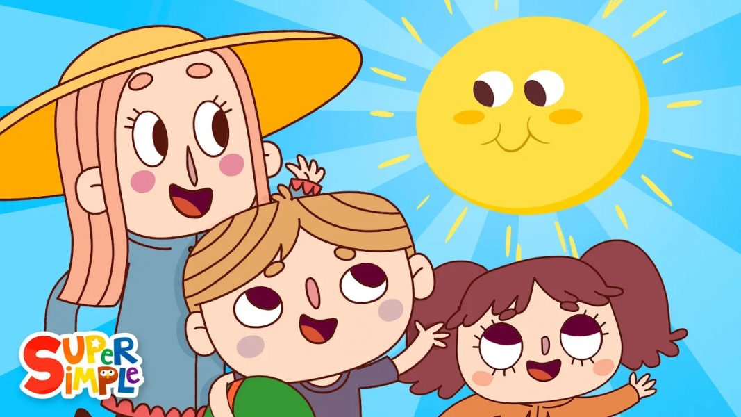 ۱۲-سکانسی از انیمیشن سوپر سیمپل - ترانه‌های کودکانه