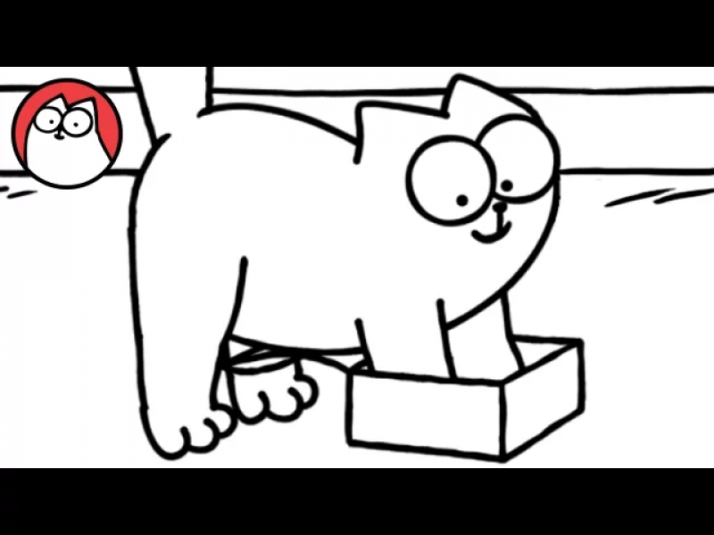 ۱۰-سکانسی از انیمیشن گربه‌ی سایمون