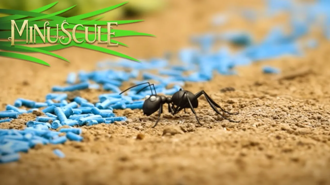 ۱۳-سکانسی از انیمیشن زندگی حشرات کوچولو