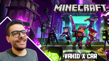 پوستر استریم ماینکرفت: مادهای عجیب - وحید ایکس کار