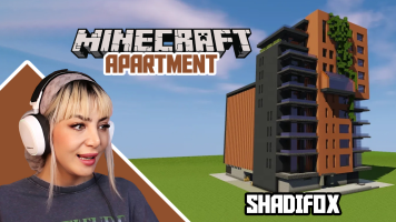 پوستر استریم ماینکرفت: ساخت آپارتمان - شادی فاکس