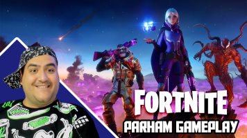 پوستر استریم فورتنایت: ساخت اسکویید گیم - پرهام گیم پلی