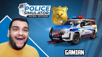 پوستر استریم شبیه‌ساز پلیس - گیمین