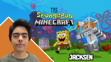 پوستر استریم ماینکرفت: پاتریک و باب اسفنجی 2 - جکسن