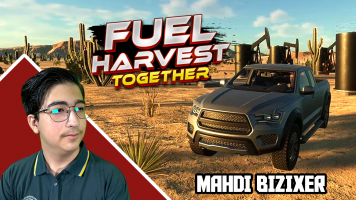 پوستر استریم شبیه‌ساز پالایشگاه - مهدی بیزیکسر