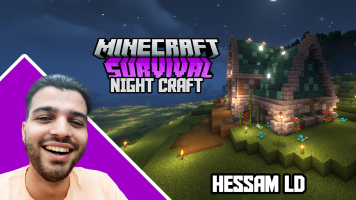 پوستر استریم ماینکرفت: سروایول نایت‌کرفت - حسام ال‌دی