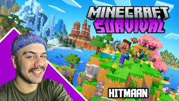 پوستر استریم ماینکرفت: سروایول آنلاین - عمو هیتمن