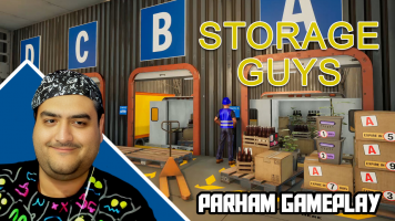 پوستر استریم شبیه‌ساز انبار داری - پرهام گیم پلی