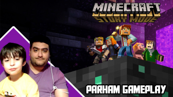 پوستر استریم ماینکرفت داستانی با رایبد - پرهام گیم پلی