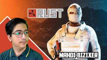 پوستر استریم Rust: کلبه شادی - مهدی بیزیکسر