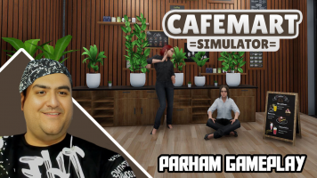 پوستر استریم شبیه‌ساز کافه و سوپرمارکت - پرهام گیم پلی