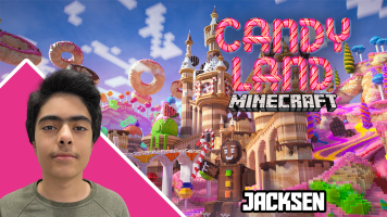 پوستر استریم ماینکرفت: شهر شکلات - جکسن