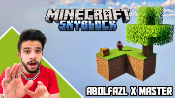 پوستر استریم ماینکرفت: اسکای بلاک - ابوالفضل ایکس مستر