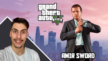 پوستر استریم جی‌تی‌ای 5: عربستان - امیر اس‌ورد