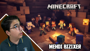 پوستر استریم ماینکرفت: کارخانه هوایی - مهدی بیزیکسر