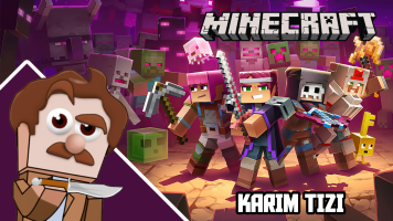 پوستر استریم ماینکرفت: زندگی برای بقا - کریم تیزی