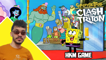 پوستر استریم باب اسفنجی شلوار مکعبی - اچ‌کی‌ام گیم