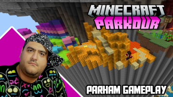 پوستر استریم ماینکرفت: پارکور - پرهام گیم پلی