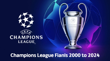 پوستر فینال‌های لیگ قهرمانان اروپا از سال 2000 تا 2024