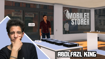 پوستر استریم شبیه‌ساز موبایل فروشی - ابوالفضل کینگ