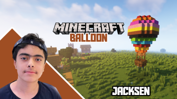 پوستر استریم ماینکرفت: بالون - جکسن