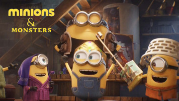 پوستر مینیون ها و هیولاها