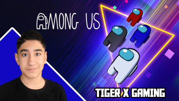 پوستر استریم امانگ آس - تایگر ایکس گیمینگ