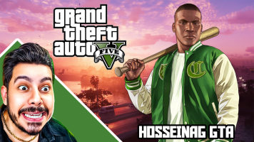 پوستر استریم جی‌تی‌ای 5: زندگی جدید - حسین ‌ای‌جی جی‌تی‌ای