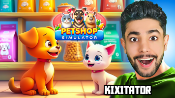 پوستر استریم شبیه‌ساز مدیریت پت‌شاپ - کیکسیتاتور