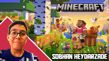 پوستر استریم ماینکرفت: مبارزه - سبحان حیدرزاده