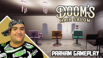 پوستر استریم شبیه‌ساز آرایشگاه - پرهام گیم پلی