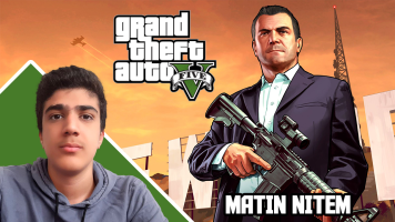 پوستر استریم جی‌تی‌ای 5 - متین نیتم