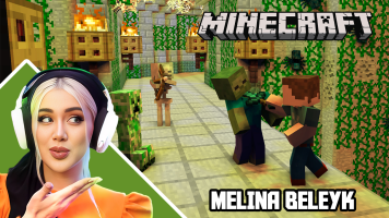 پوستر استریم ماینکرفت داستانی: در جستجوی گنج - ملینا بلیک