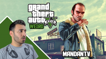 پوستر استریم جی‌تی‌ای 5: کارهای عجیب و غریب - من‌دن تی‌وی