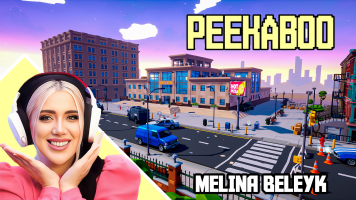 پوستر استریم قایم باشک - ملینا بلیک